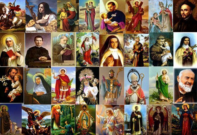 Hoy la iglesia católica celebra el día de todos los santos | DIARIO LA  CACHARPAYA